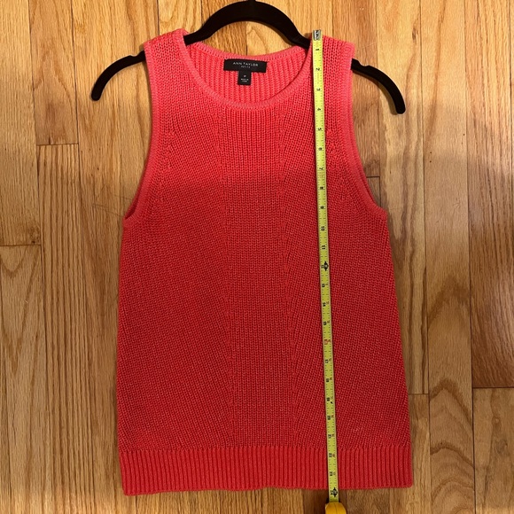 Ann Taylor Women’s Knit Top - Petite Small - Color Dark Salmon - Picture 6 of 7